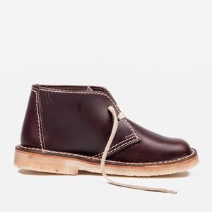 Duck Feet - Sjælland - Leather Bootie - Chocolate - Sz. 42